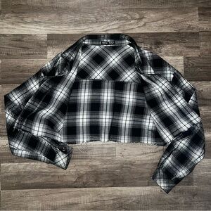 Crop flannel
